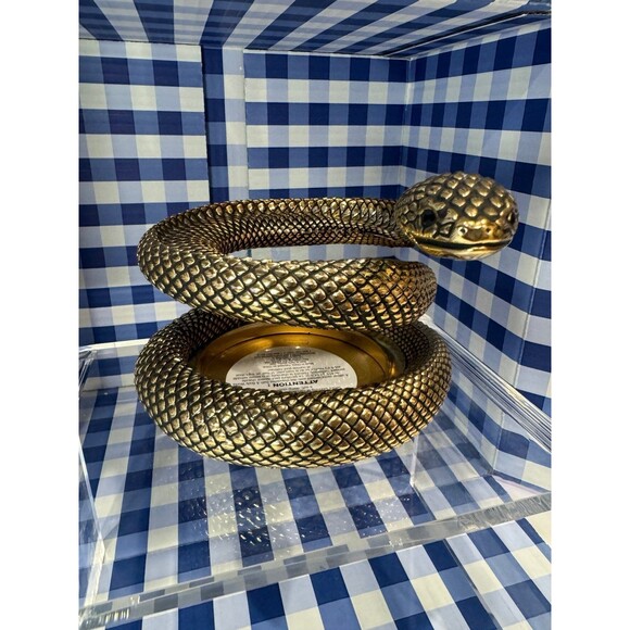 NEW Snake Tray + Snake Candle Holder BBW Halloween 2024 SET OF 2 - Picture 5 of 9